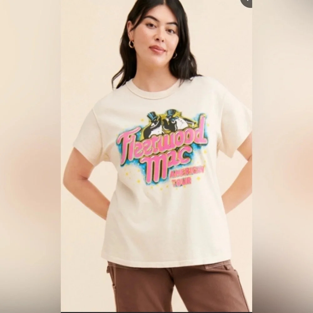 Daydreamer free people Fleetwood Mac American tour Tee sz large